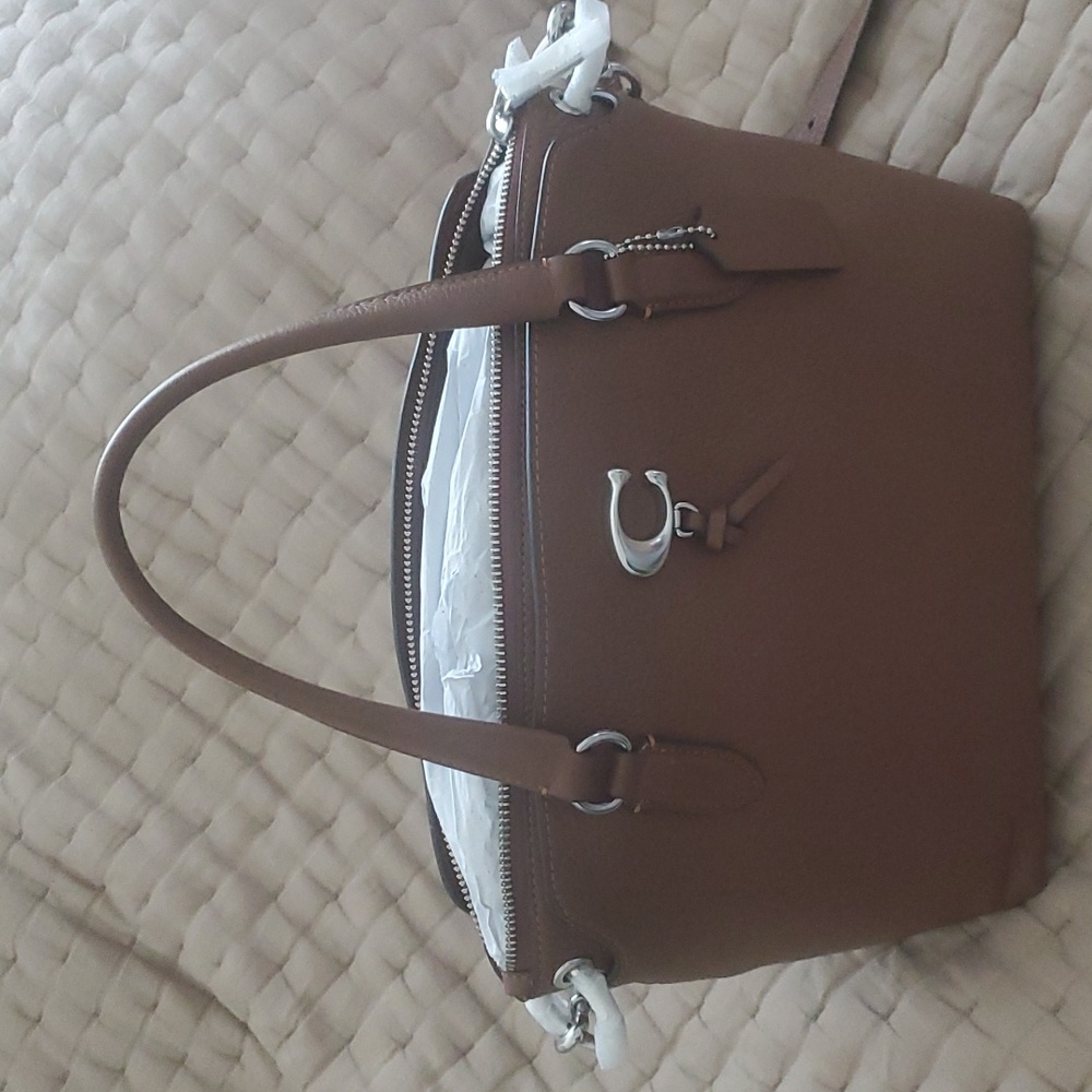 Coach Remi Satchel Brown